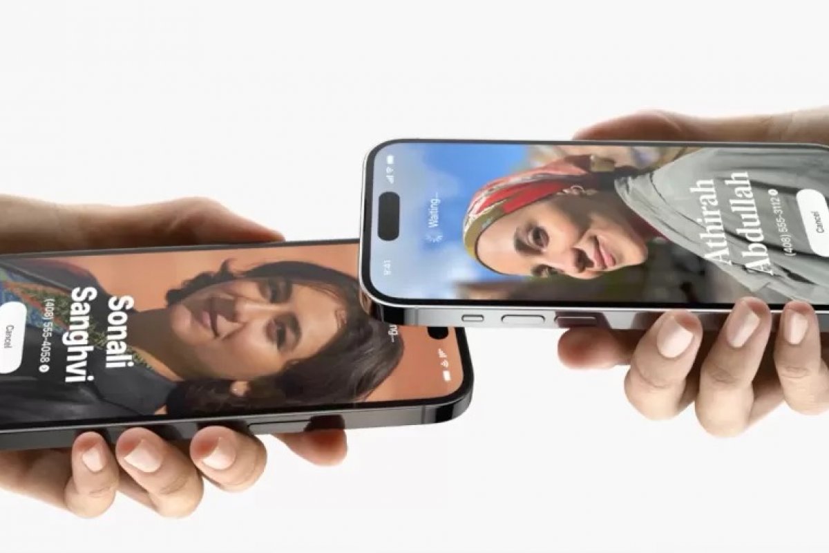 NameDrop: departamento de polícia nos EUA recomenda desativação da função no Iphone