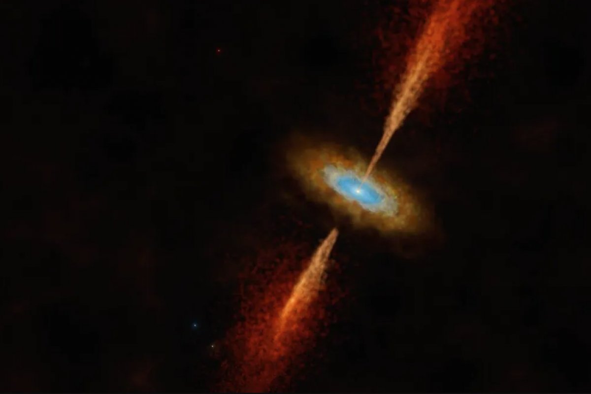 Astrônomos encontram disco em torno de estrela na Grande Nuvem de Magalhães