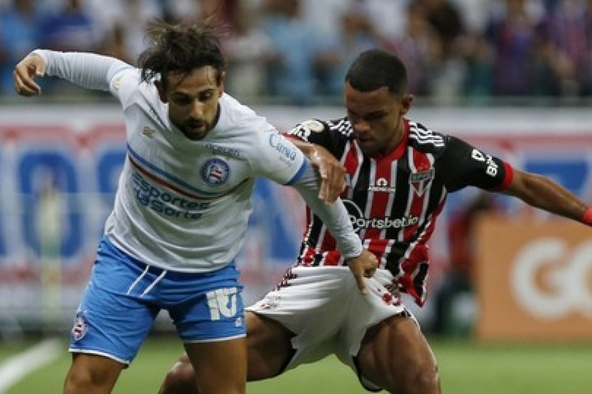 Vídeo: Bahia perde para o São Paulo e se mantém na zona de rebaixamento