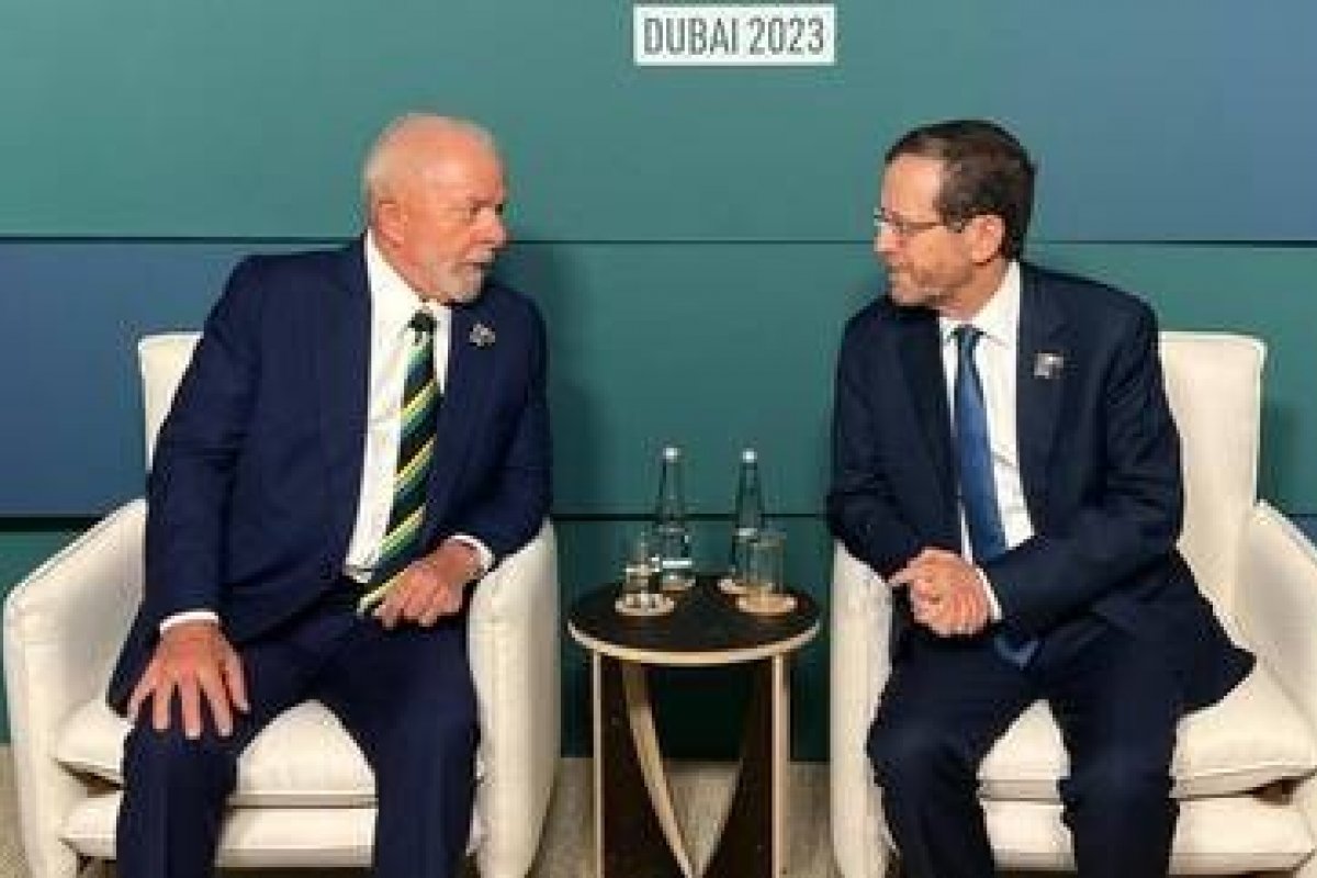 Lula se reúne com presidente de Israel para discutir reféns da guerra