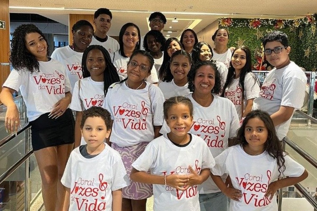 RedeMix leva Coral Vozes da Vida para ensaios abertos no Vitória Boulevard!