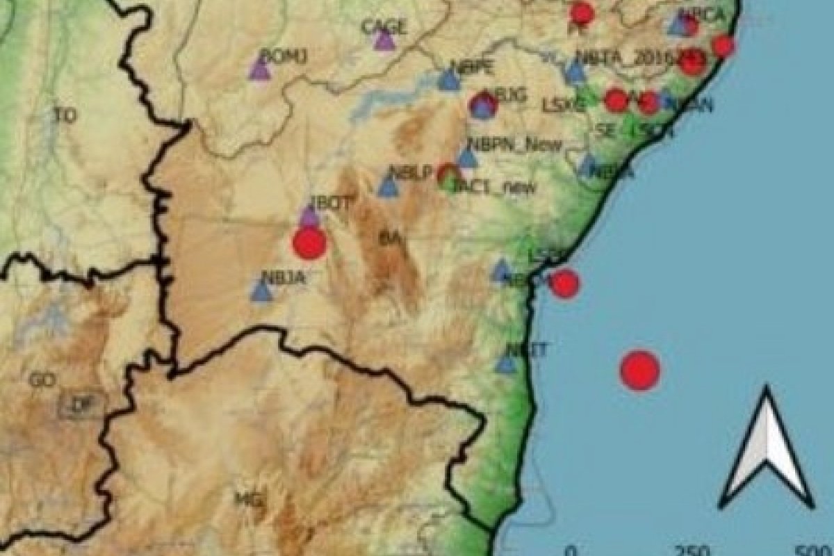 Bahia registra 14 tremores de terra em novembro