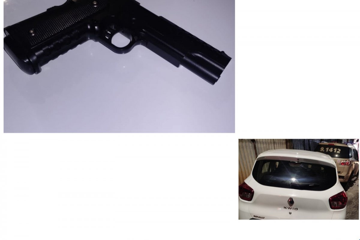 PM Recupera carro roubado durante operação 'Blitz Protege'