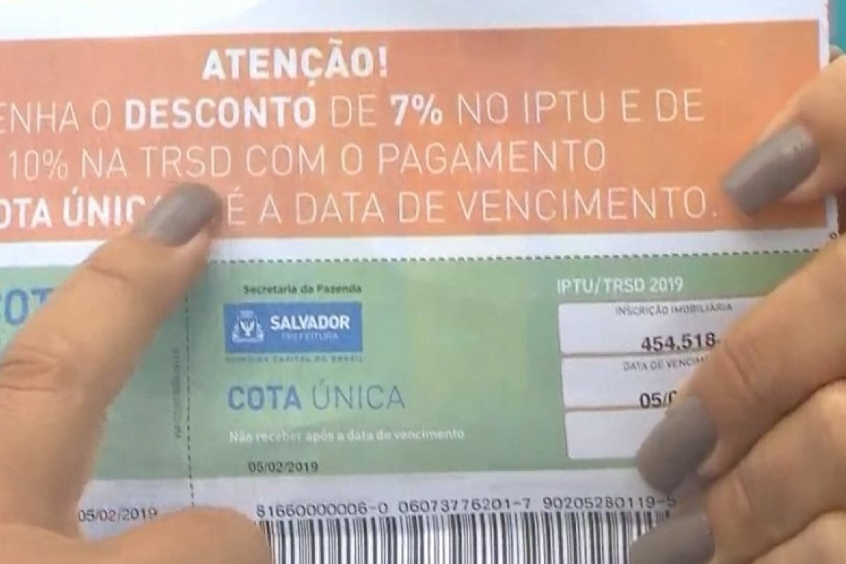 Contribuintes já podem efetuar pagamento do IPTU 2020