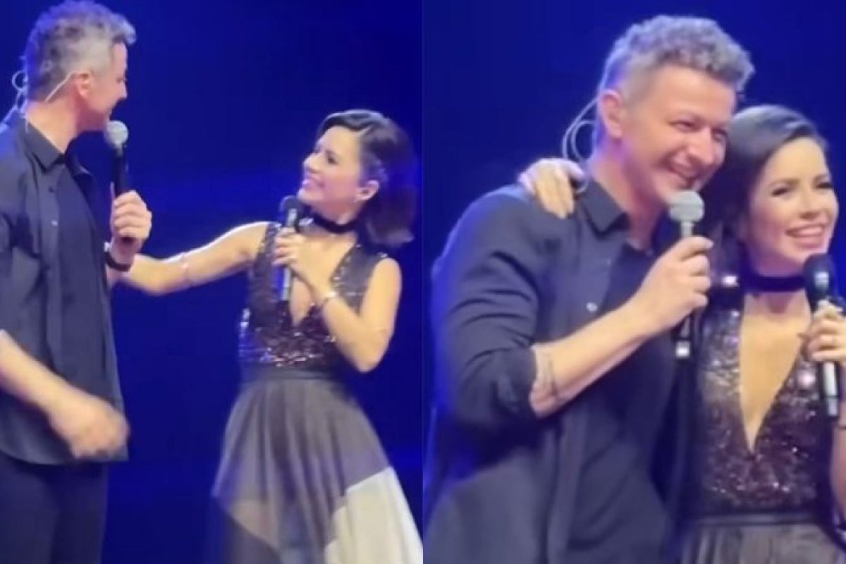 Veja vídeo! Solteira, Sandy convida o ex-marido Lucas Lima a subir ao palco durante show em São Paulo!