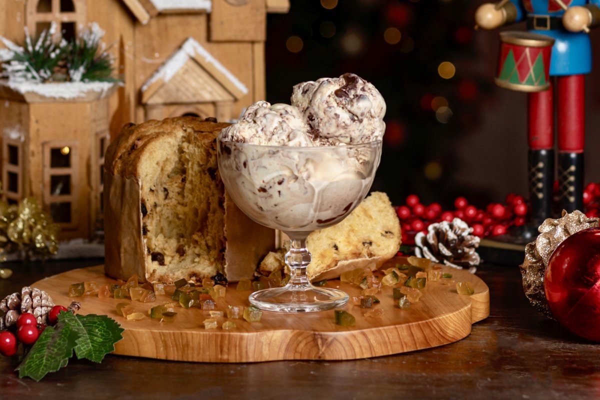 Sorveteria anuncia edição limitada do Sorvettone – sorvete sabor panettone!
