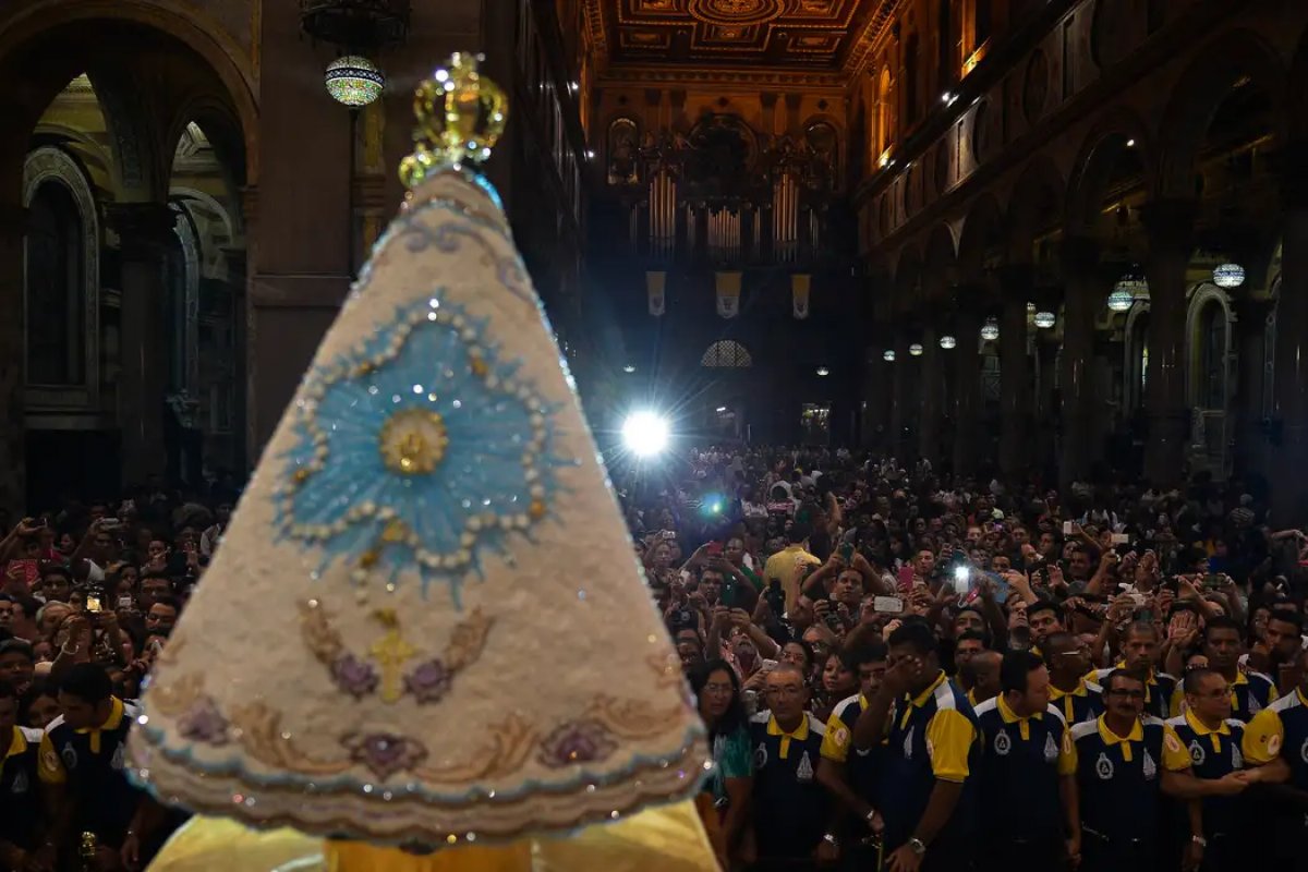 Imagem de Nossa senhora de Nazaré chega a Salvador e região metropolitana