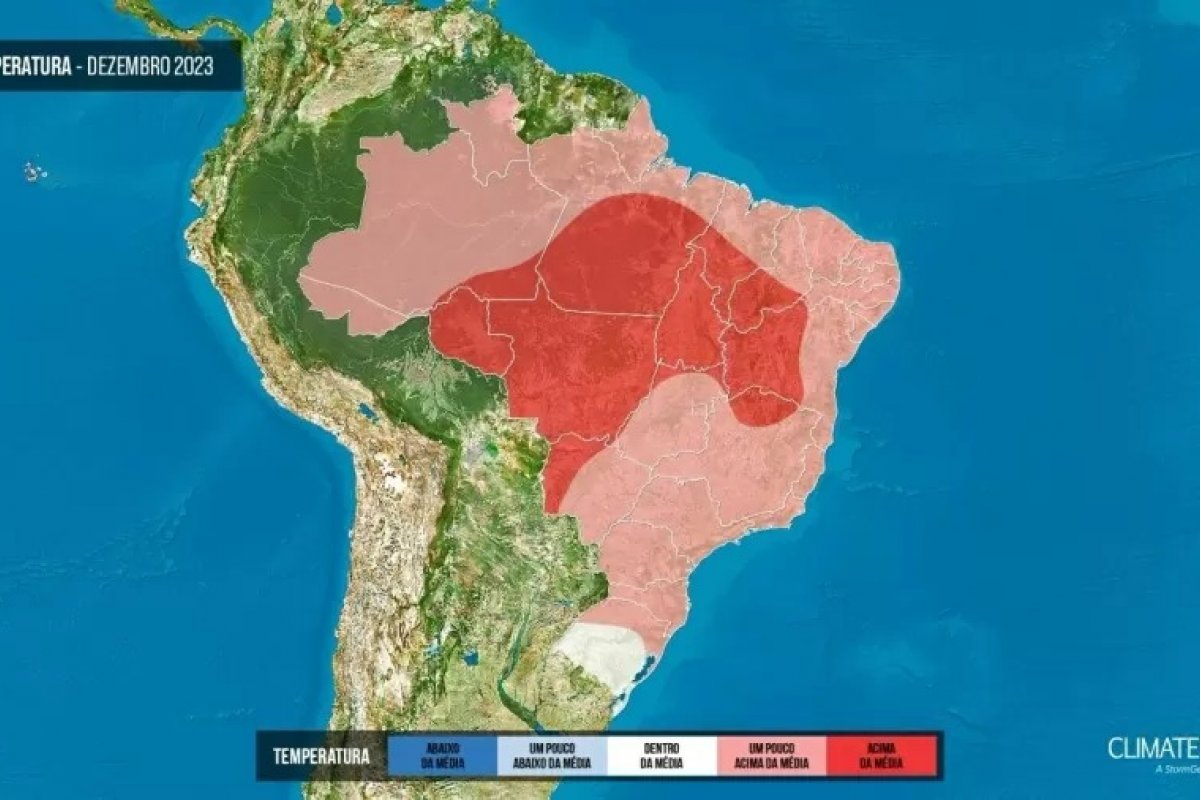El Niño: pico de calor entre dezembro e janeiro