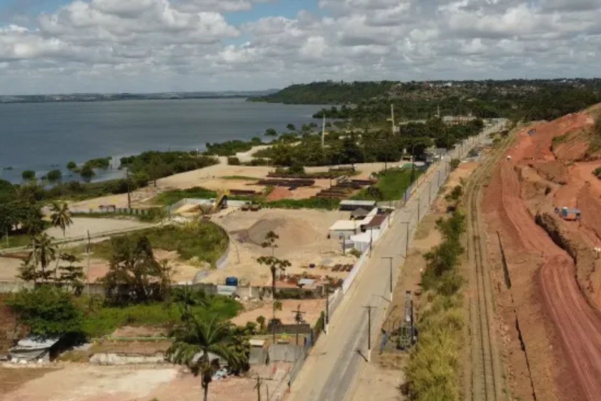 Lagoa avança sobre área de mina da Braskem com afundamento de solo