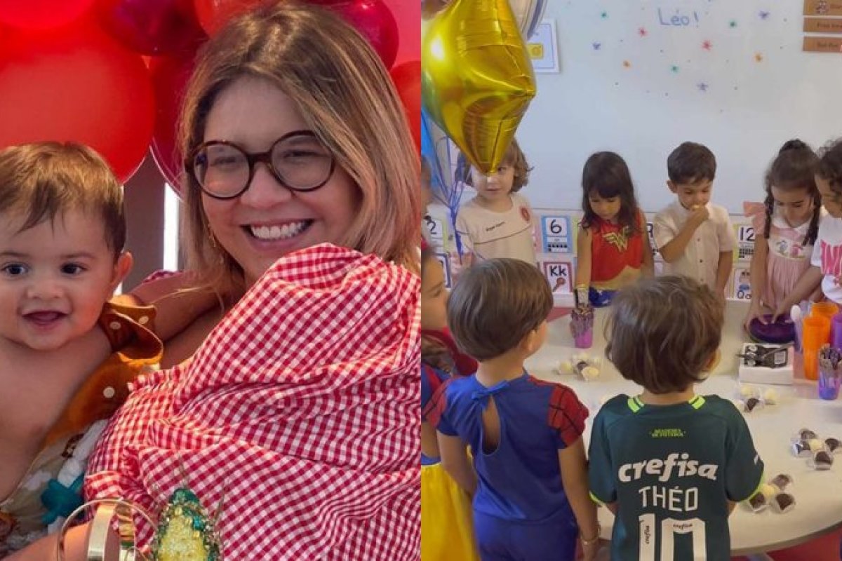 Filho de Marília Mendonça comemora aniversário com amigos da escola!