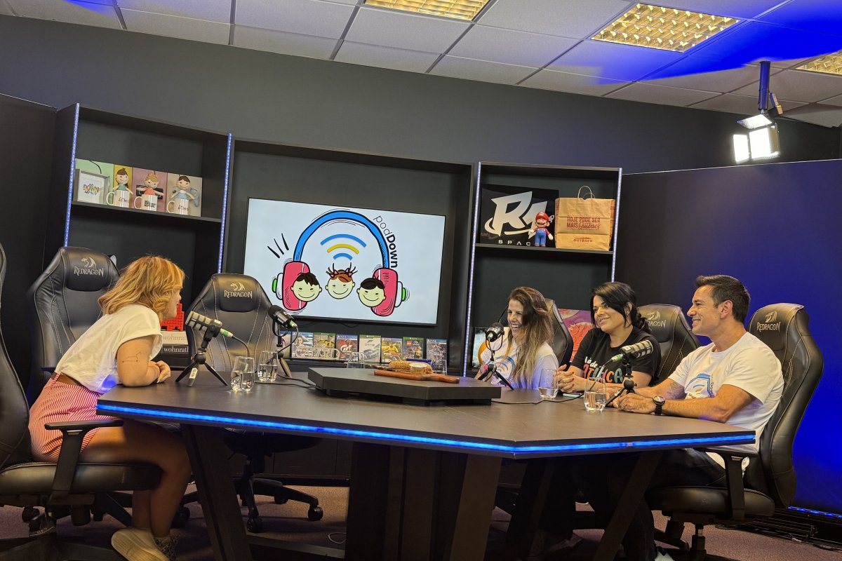 Cacai Bauer e família brilham no Podcast "Pod Down"