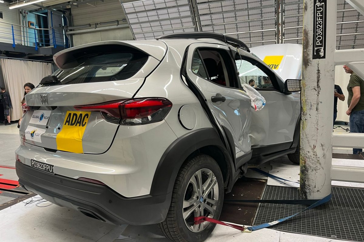 Fiat Pulse fica só com duas estrelas no teste do Latin NCAP: veja o resultado
