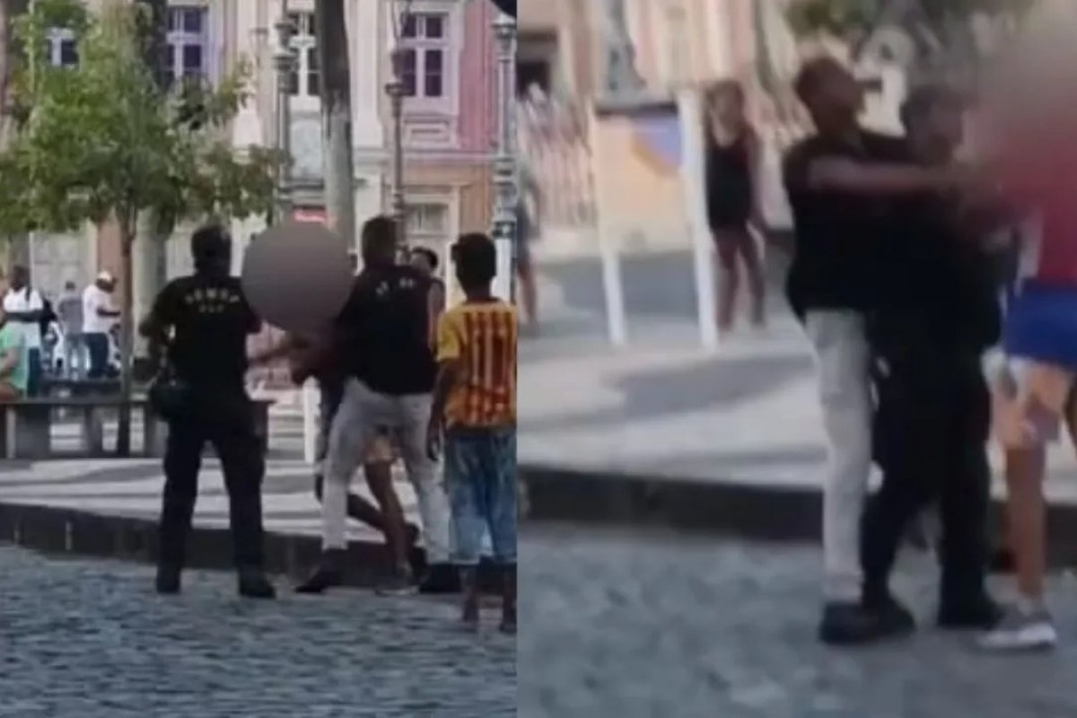 Vídeo: vendedor ambulante sofre agressões de agente da Semop no Pelourinho