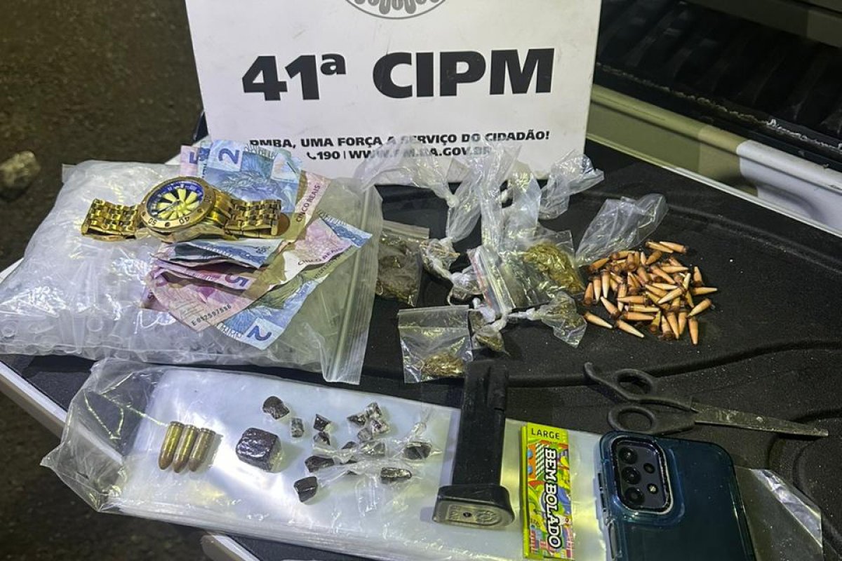 Polícia Militar detém quadrilha no Engenho Velho da Federação