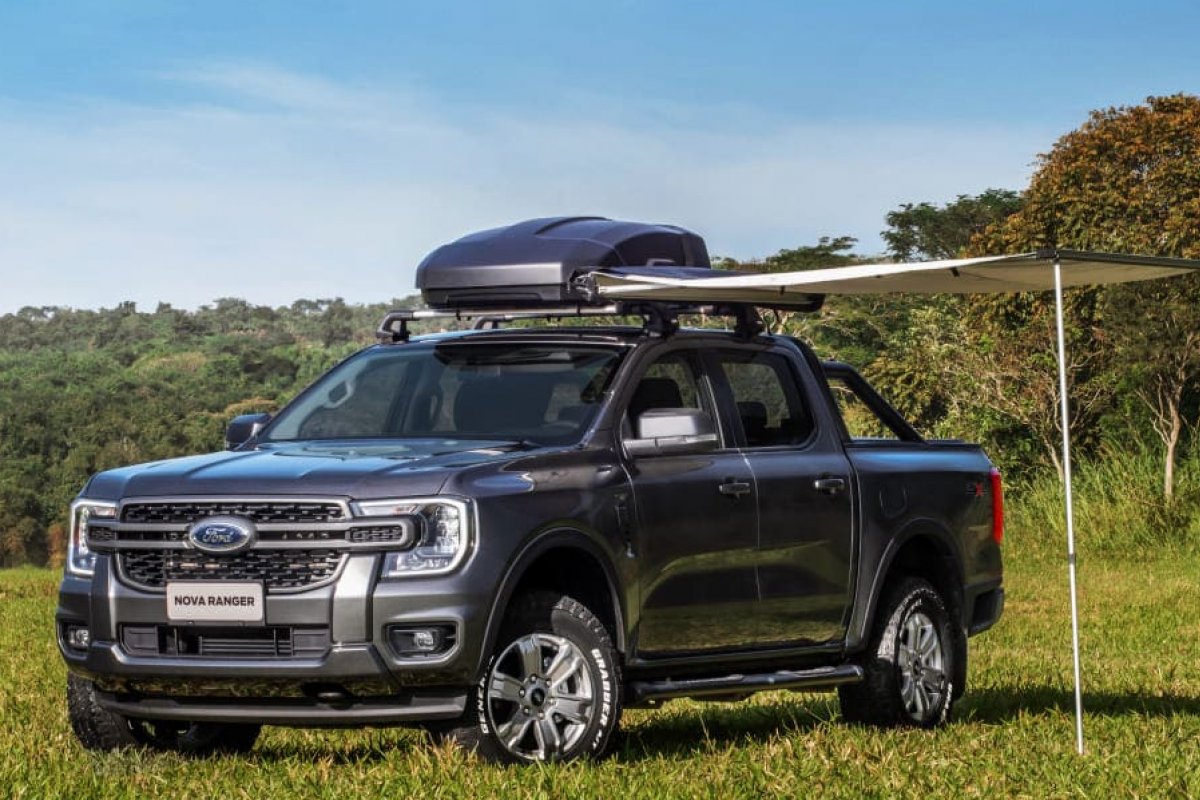 Ford divulga opções e preços dos acessórios da nova Ranger 2024