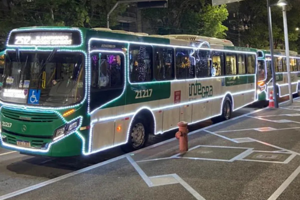 Linha especial de ônibus é disponibilizada para celebrações de Natal no Centro Histórico de Salvador