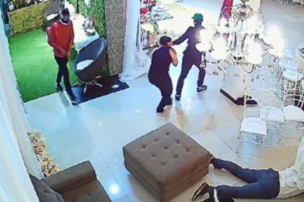 Vídeo: bando armado invade casamento em Manaus