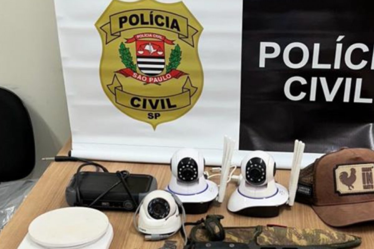 Grupo suspeito de roubar oito casas de idosos é preso no interior de SP