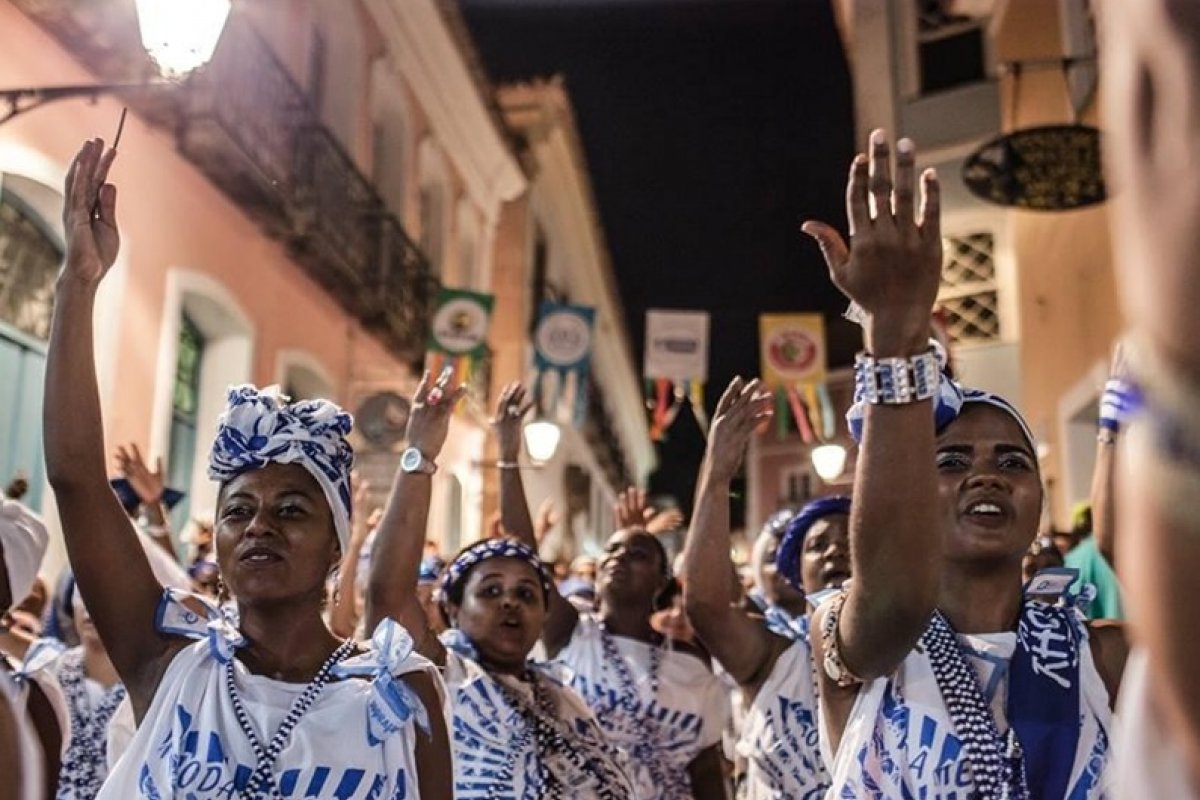 Pelourinho recebe cortejo de afoxés nesta quarta-feira (20)