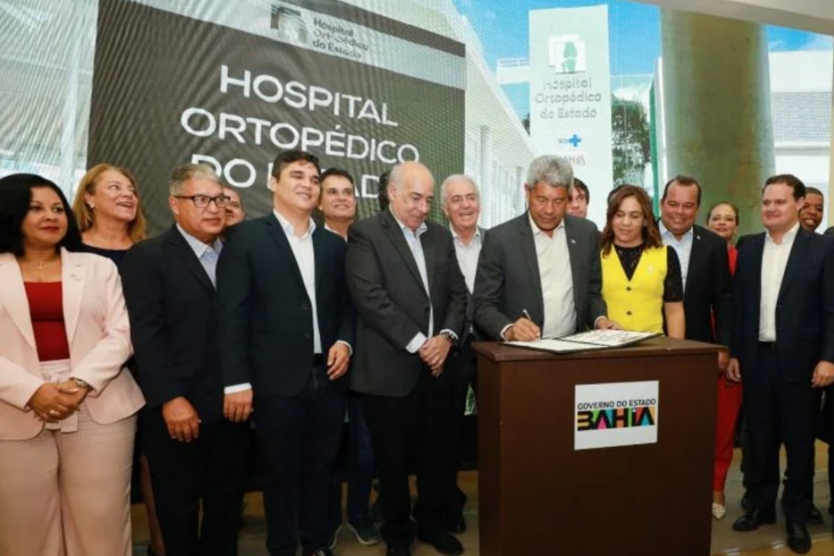 Bahia firma parceria com Hospital Albert Einstein para gestão do Hospital Ortopédico do Estado
