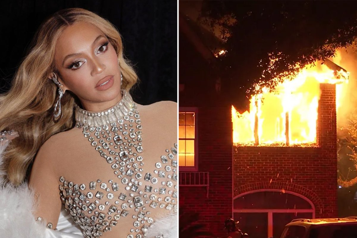 Tragédia! Casa da infância de Beyoncé pega fogo na madrugada de Natal
