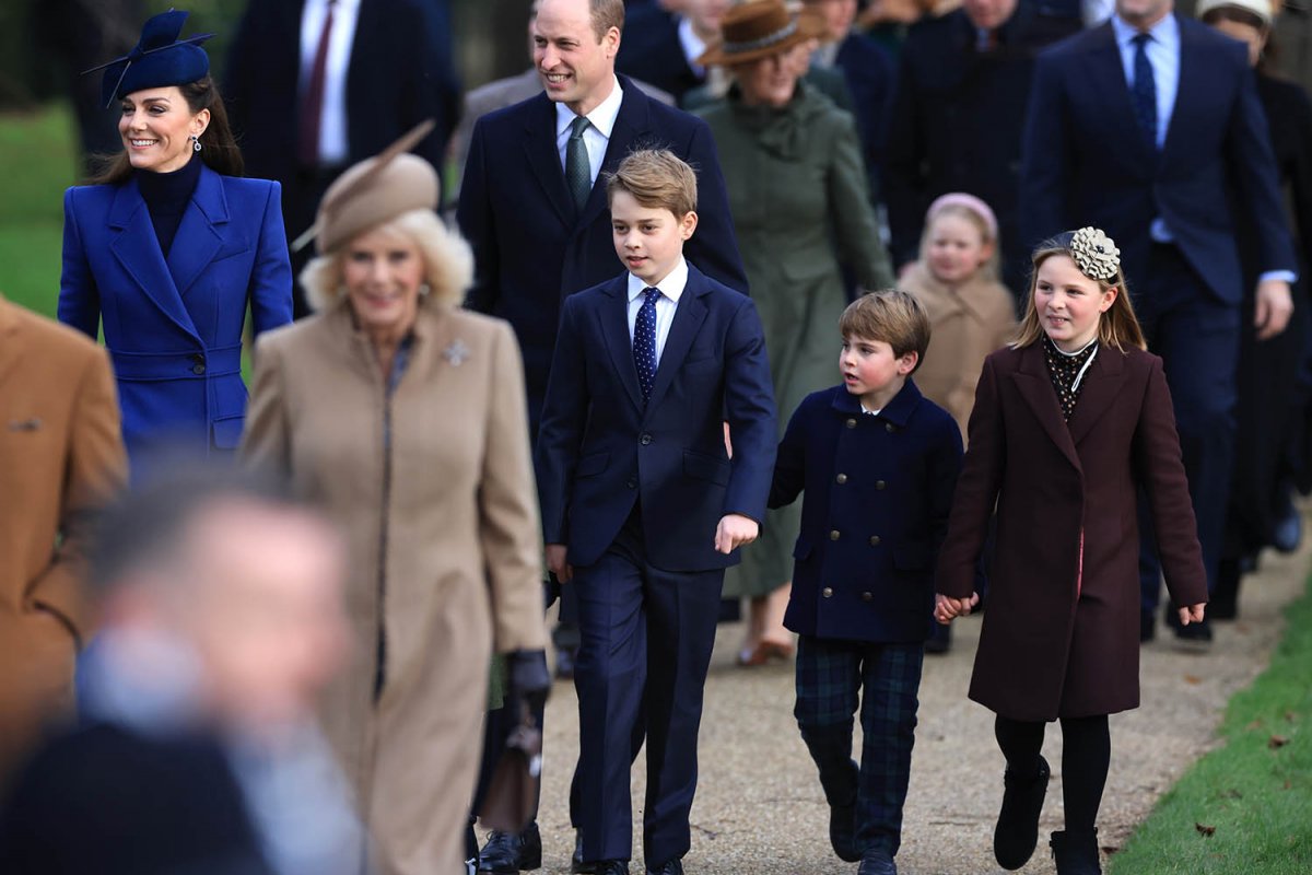 Família real britânica se reúne em evento natalino!