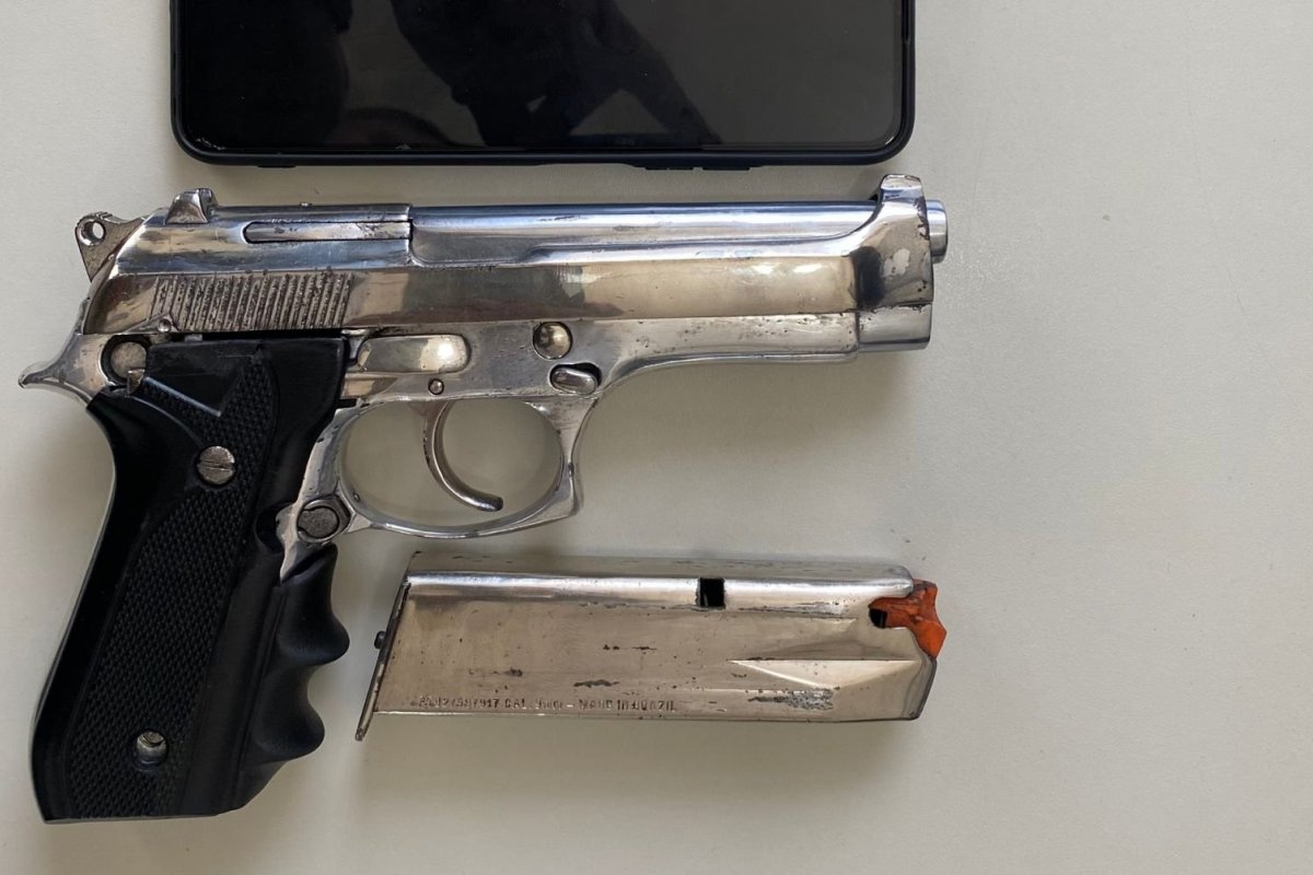 Polícia Militar apreende arma de fogo na cidade de Santo Antônio de Jesus