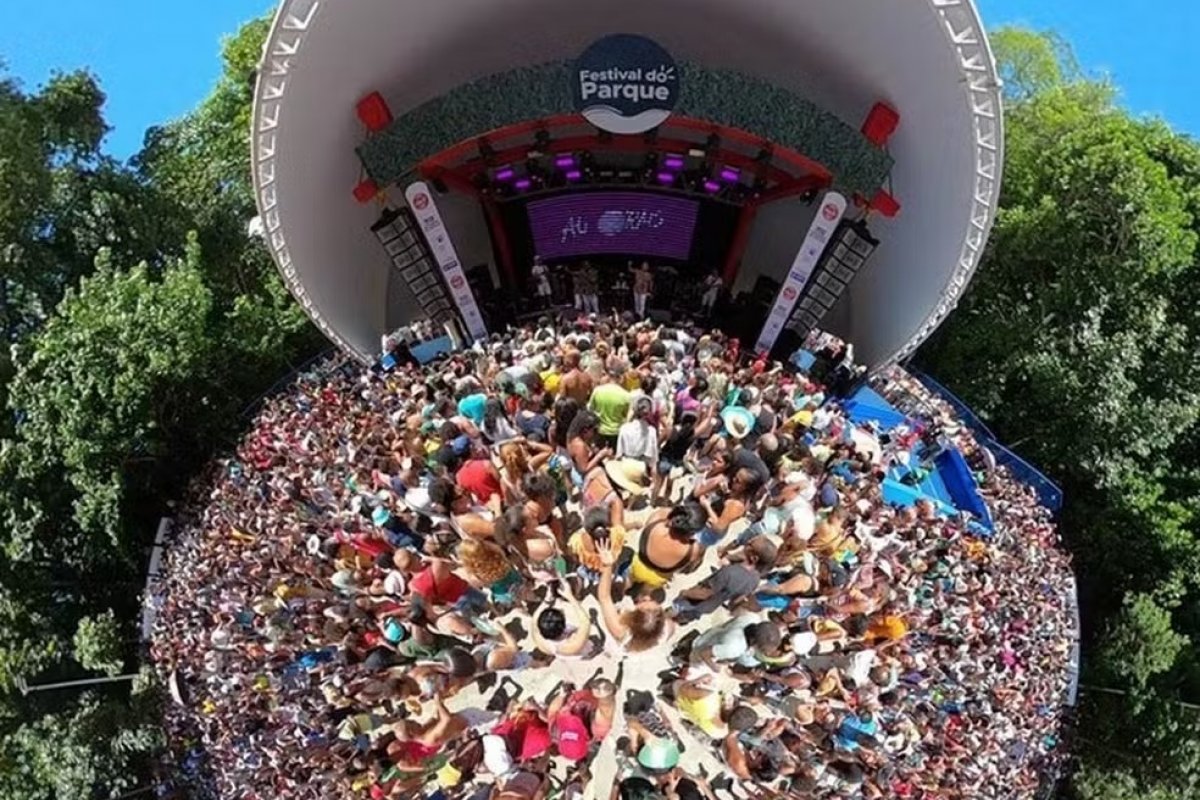 Festival do Parque: evento gratuito reúne Jau, Olodum, Tomate e outros artistas