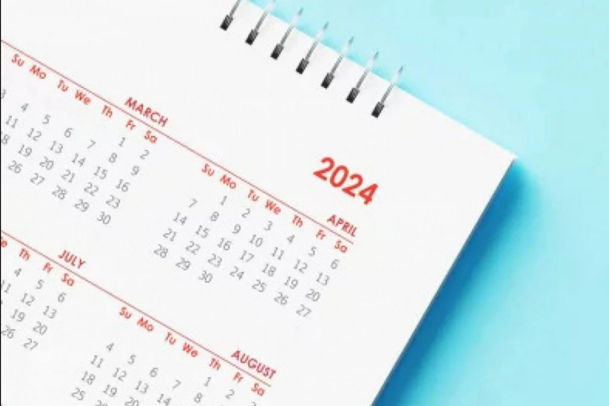 Governo Federal anuncia calendário de feriados e pontos facultativos para 2024; Confira
