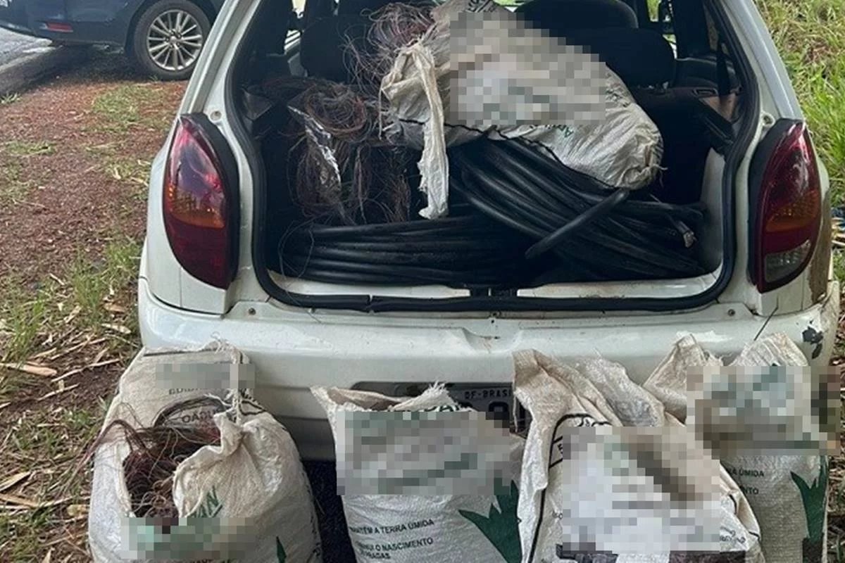 Quadrilha especializada em furto de cabos é presa no DF