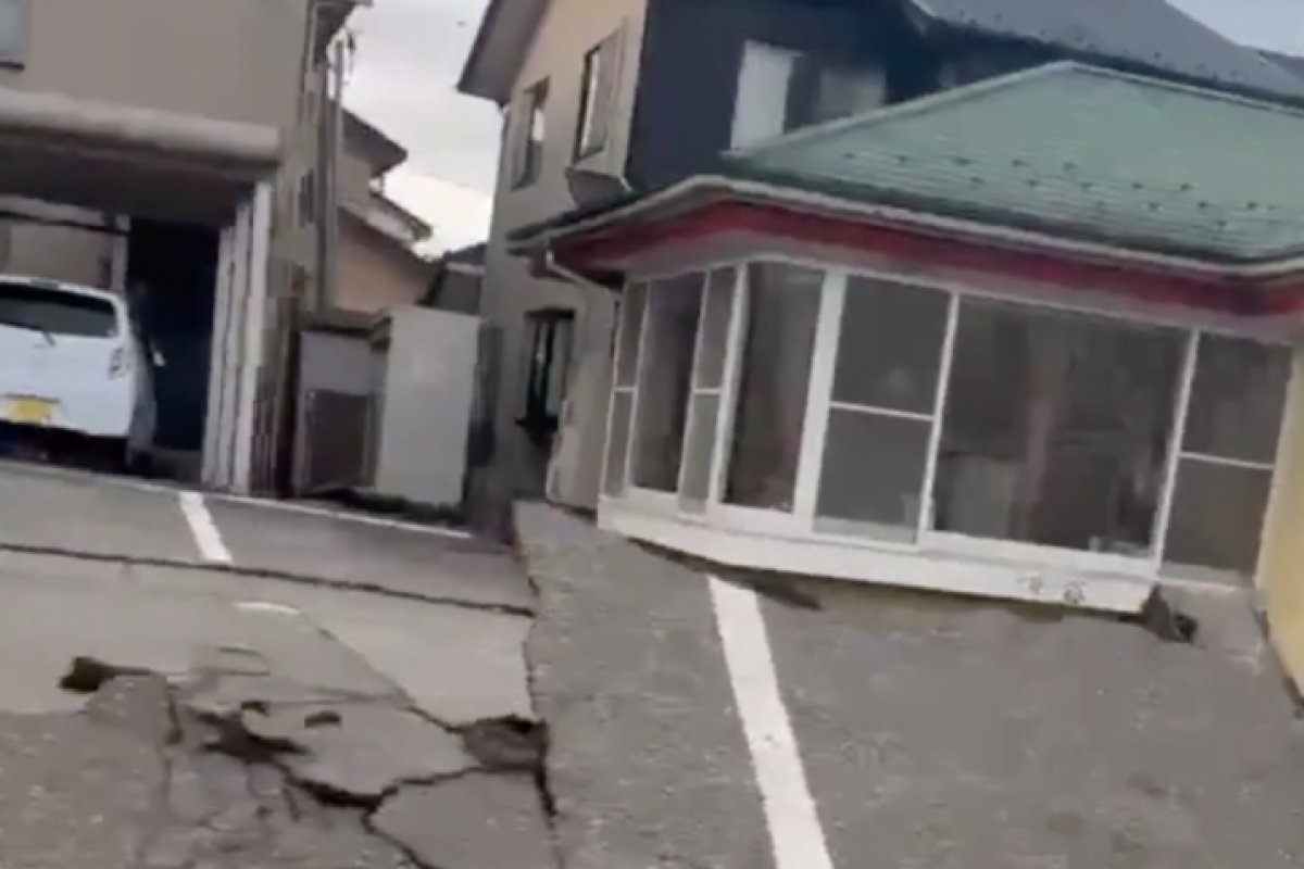 Não há registro de brasileiros atingidos por terremoto no Japão