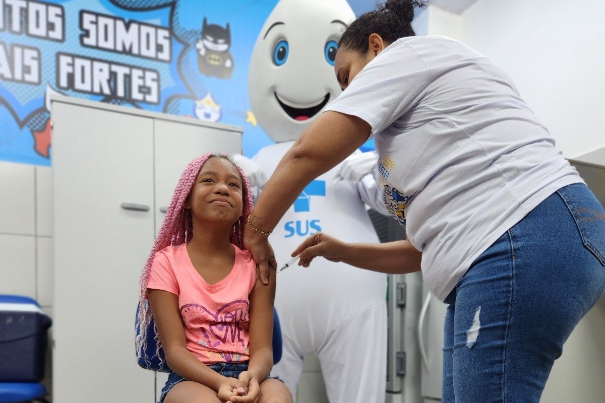 Bahia registra aumento na cobertura vacinal em sete das oito vacinas infantis em 2023