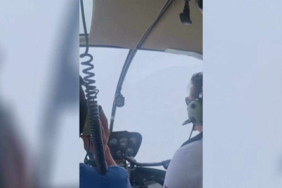 Helicóptero que sumiu em SP chegou a fazer pouso em mata antes de levantar voo novamente