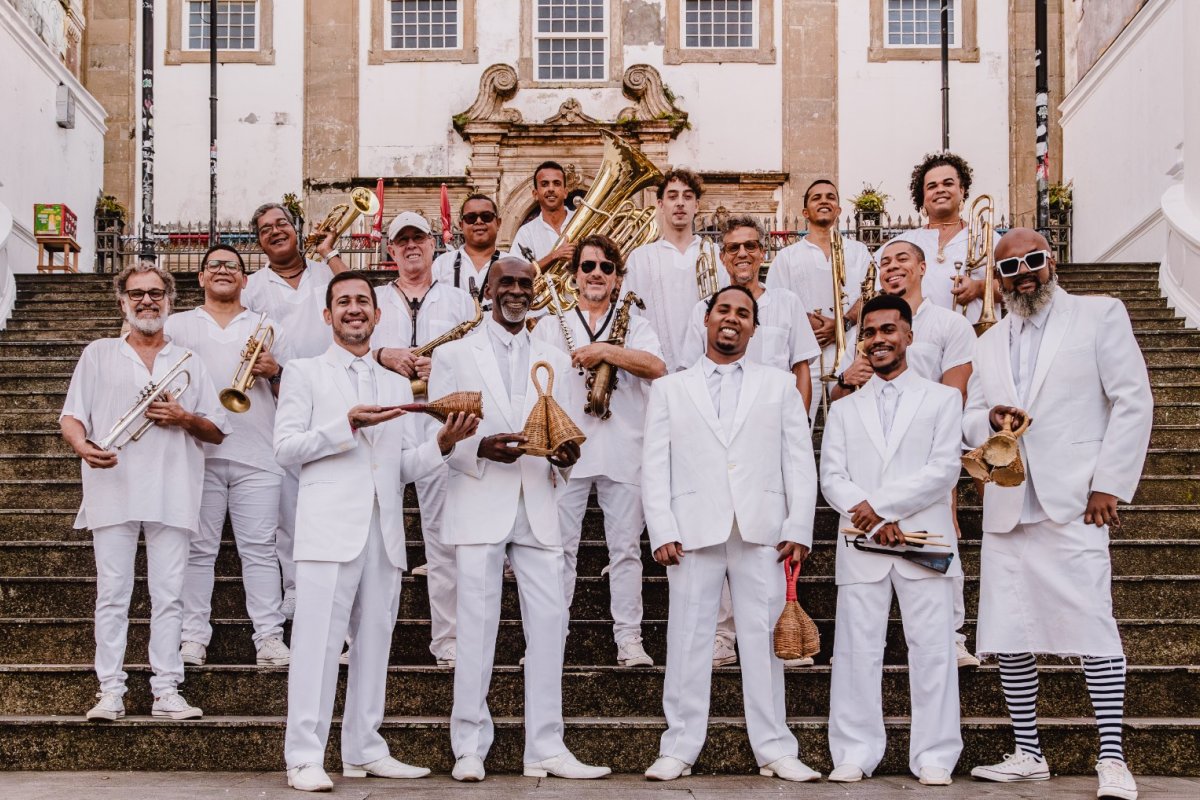Orkesta Rumpillezz se apresenta no Centro Histórico de Salvador!