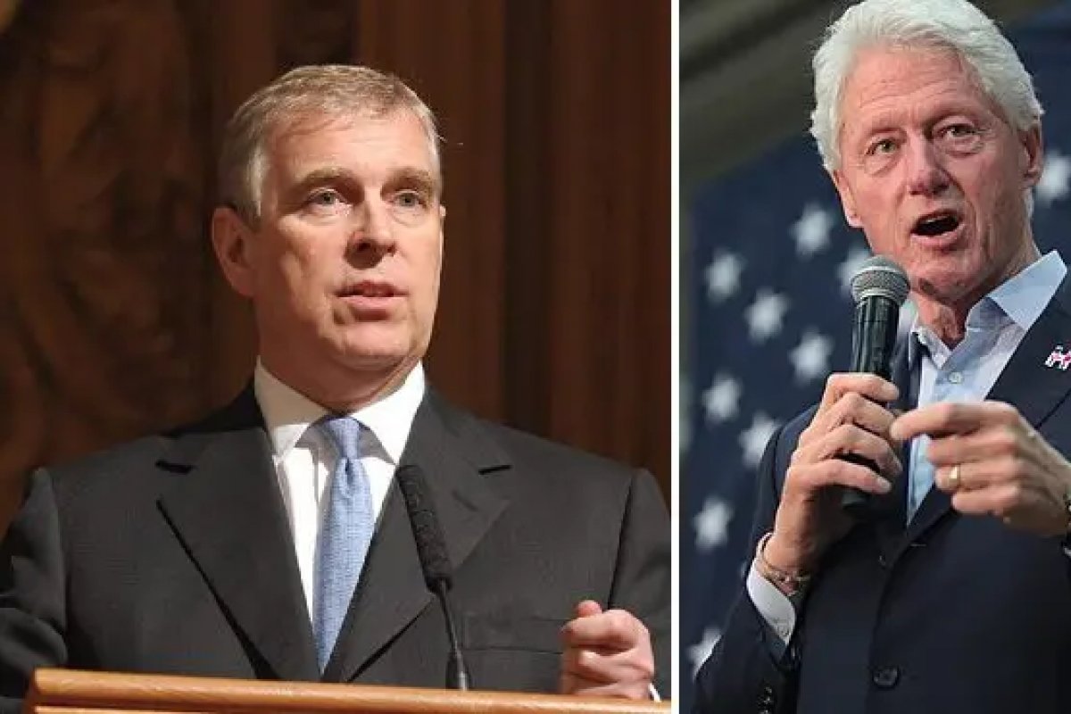 Príncipe Andrew e Bill Clinton aparecem na lista de pessoas ligadas a Jeffrey Epstein