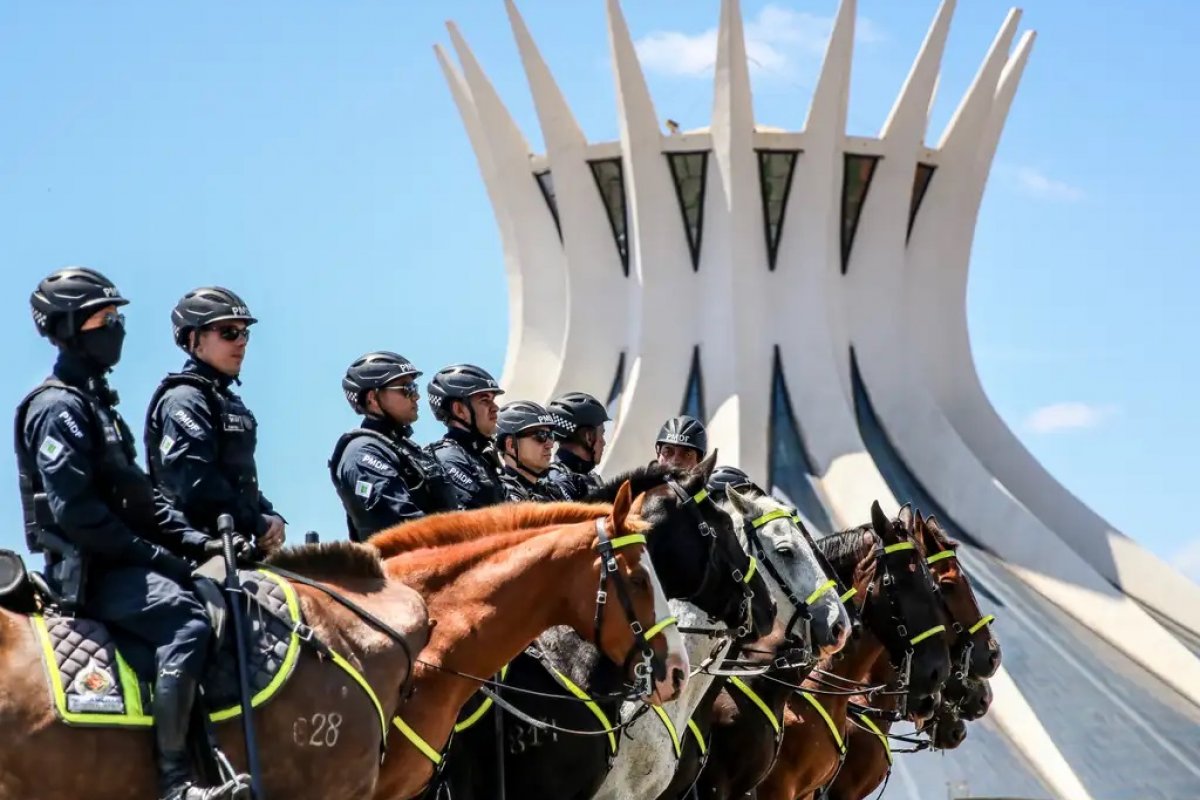 Segurança para 8/1 terá 2 mil policiais e fechamento de parte da Esplanada