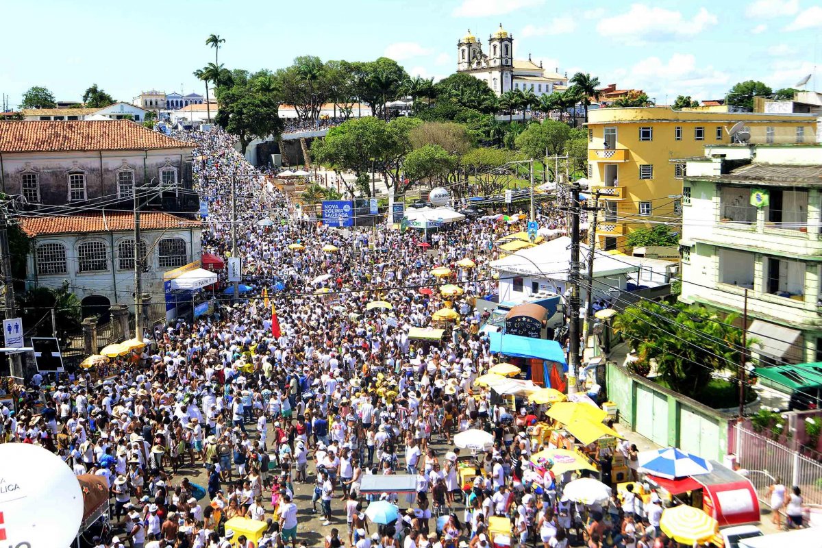 Lavagem do Bonfim dá Início à contagem regressiva para o Carnaval de Salvador