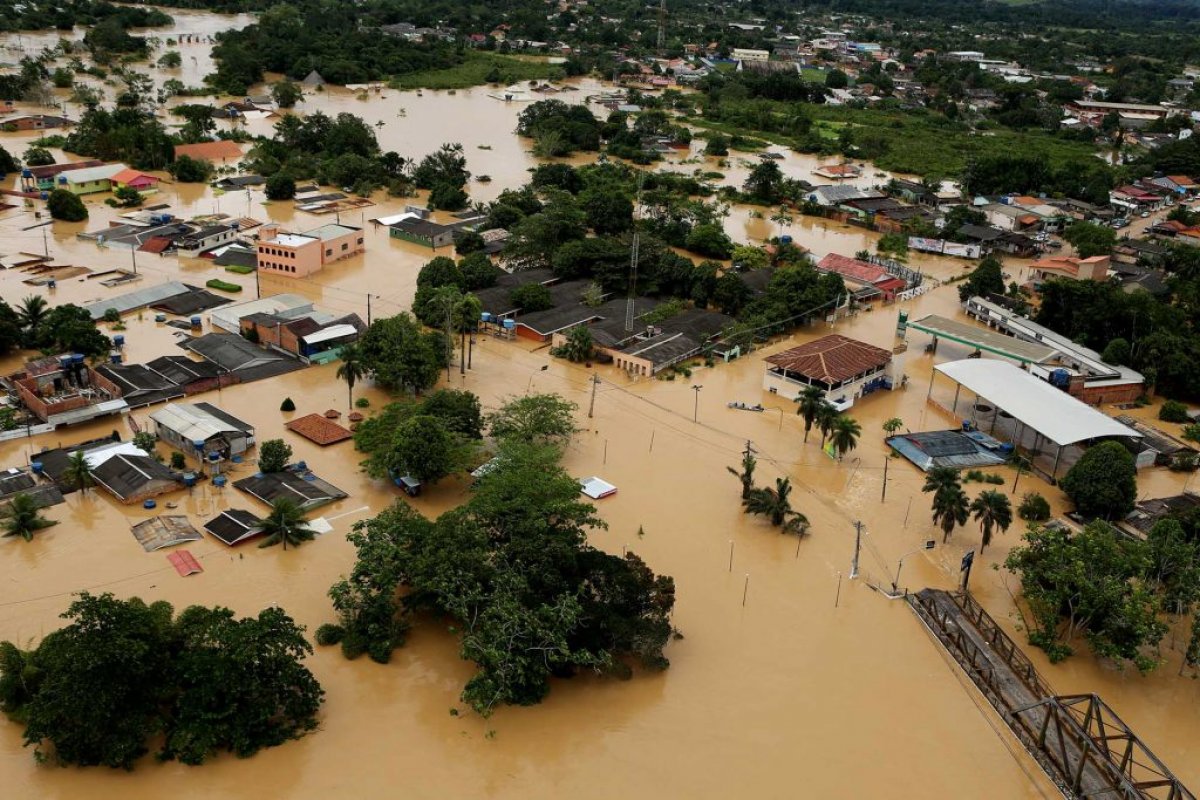 OCHA: Brasil está entre os países com maior risco de inundação