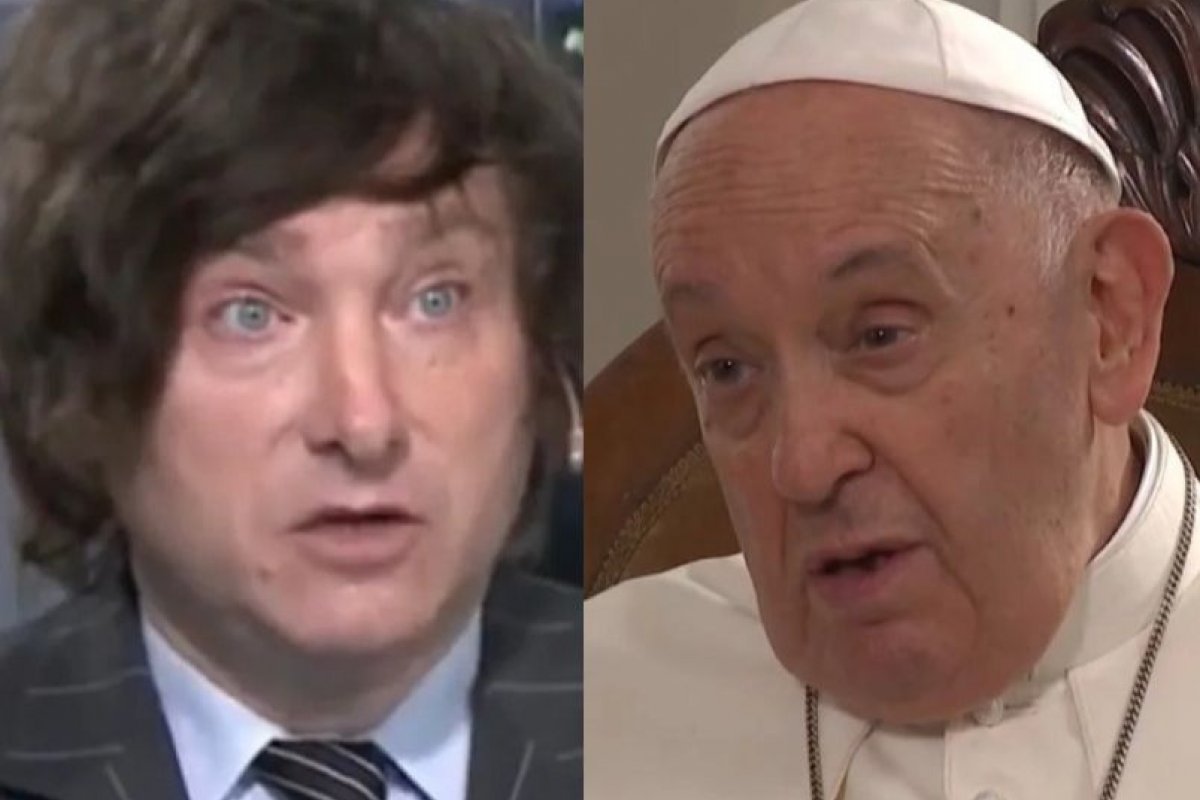 Após ofensas, Javier Milei convida papa Francisco para visitar Argentina