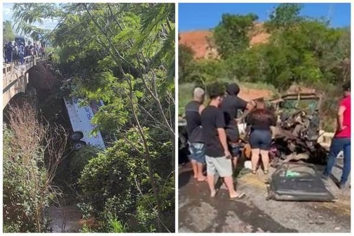 Cresce para 8 o número de mortos em acidente na BR-116 em MG