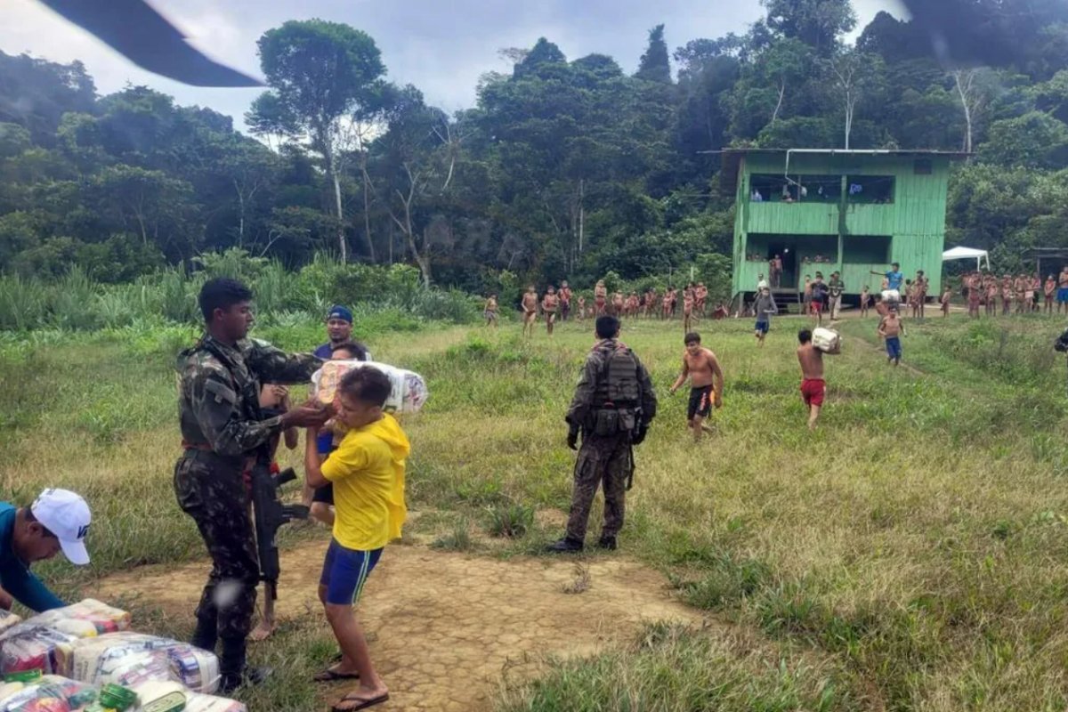 Número de mortes no território Yanomami registra queda de 10%