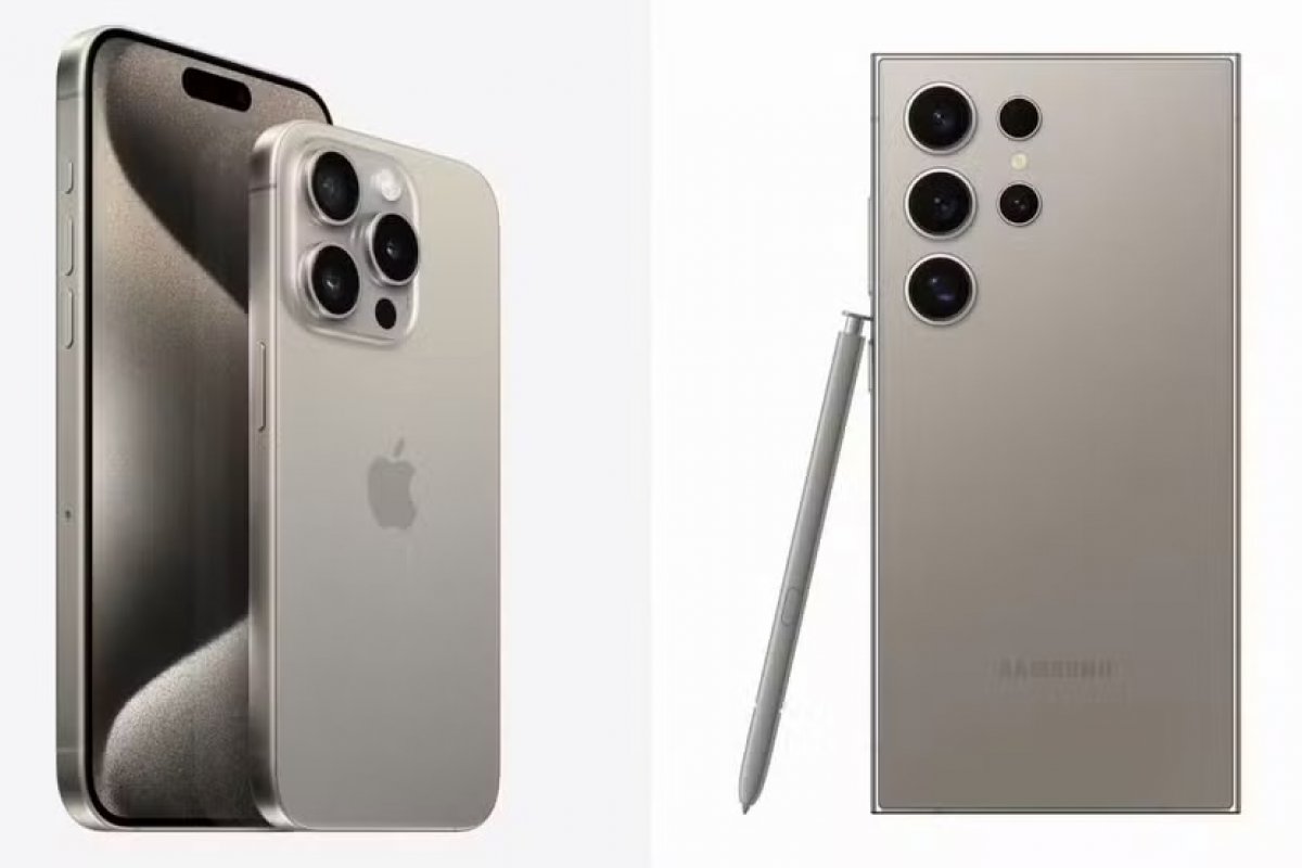 IPhone 15 e Galaxy S24 investem no titânio em suas versões mais caras