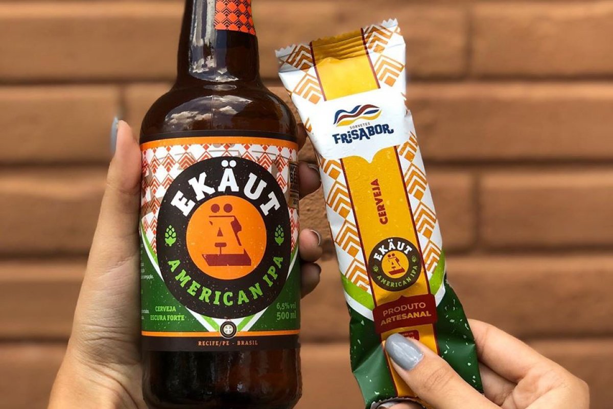 Verão: empresas de Pernambuco inovam e lançam picolé de cerveja