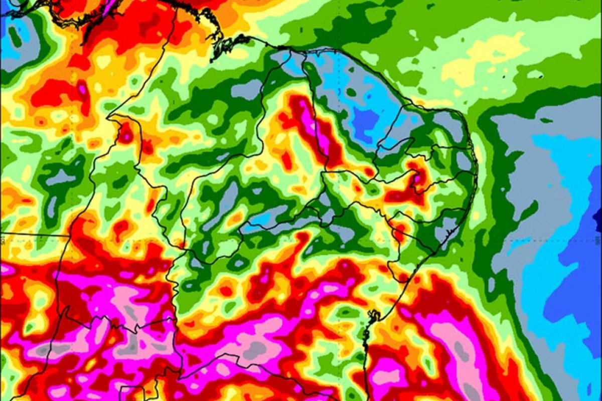 Semana deve ter queda de mais de 5°C na temperatura com chuvas