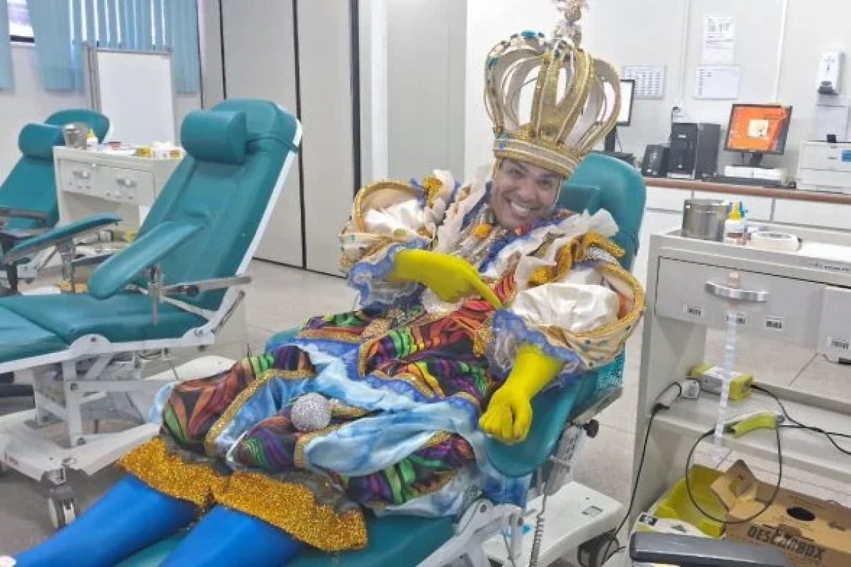 Hemoba lança campanha de doação de sangue com candidatos a Rei Momo