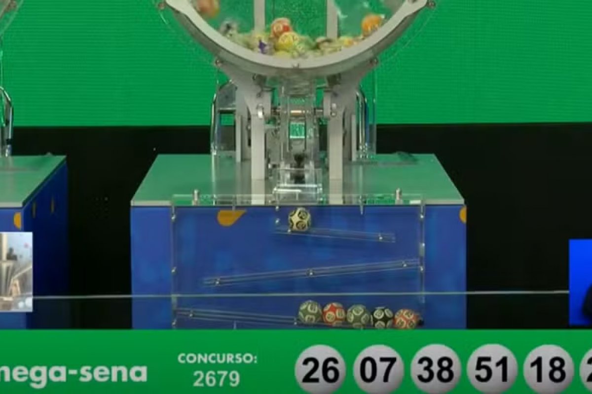 Mega-Sena: confira resultado do concurso 2.679