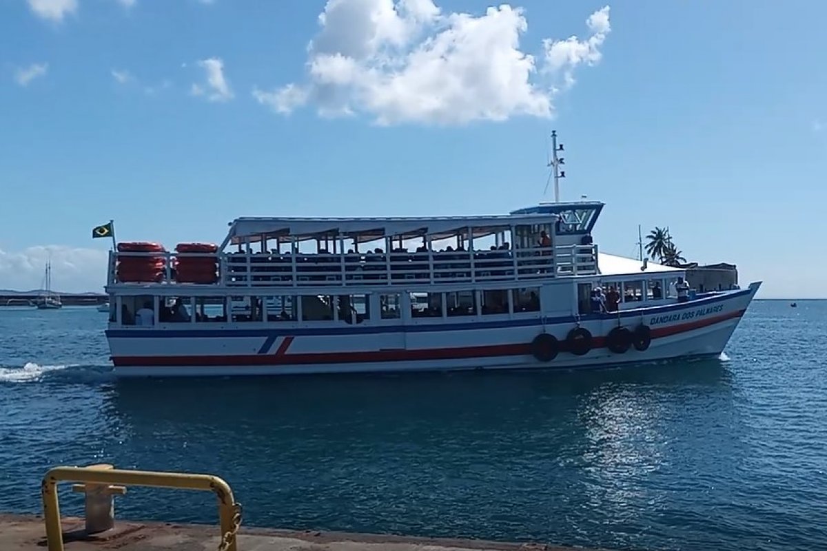 Travessia Salvador-Mar Grande opera com seis embarcações nesta quarta-feira (24)