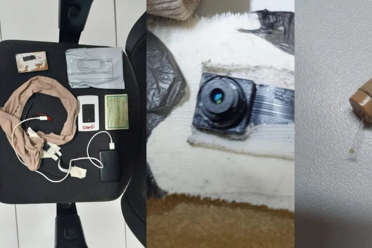 Homem é preso com microcâmera e ponto eletrônico em prova do Detran em Natal