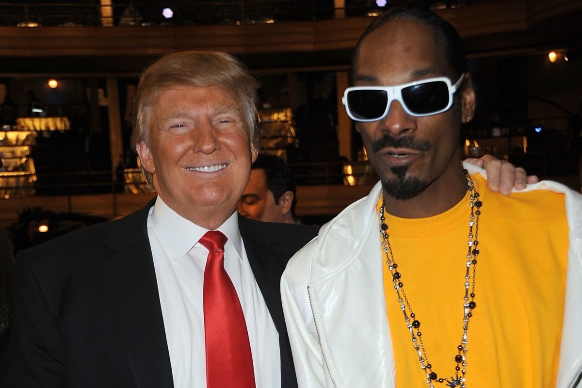 Snoop Dogg se declara para Donald Trump: “Amor e respeito”