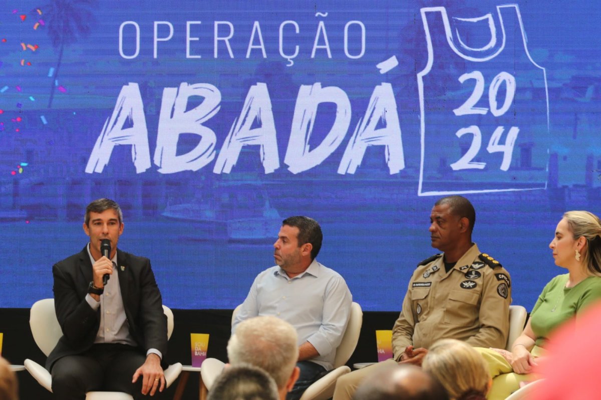 Aproximadamente mil policiais militares e civis farão parte da Operação Abadá 2024